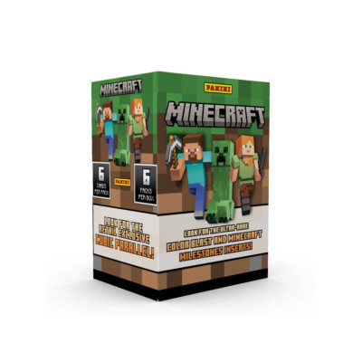 Panini 2024 Minecraft 15th Anniversary Trading Cards Factory Sealed