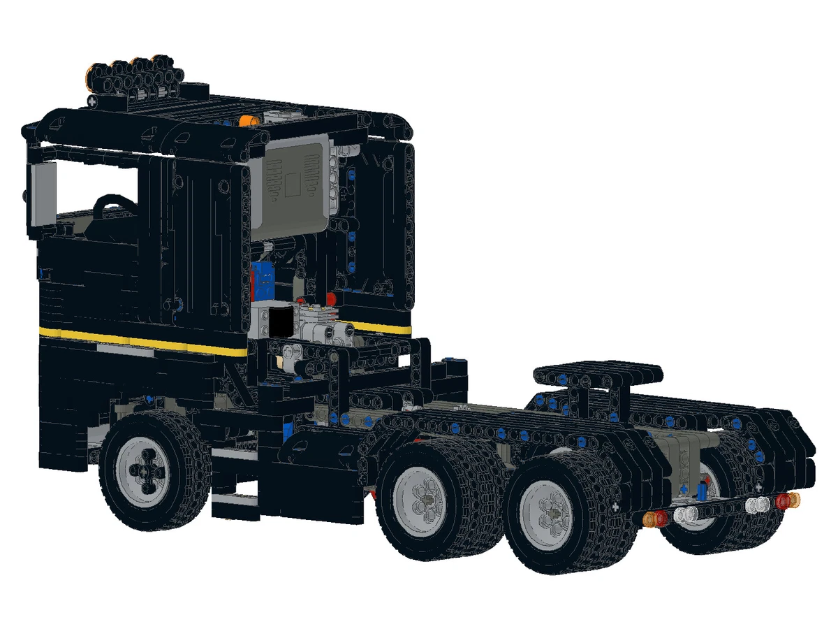 Bauanleitung instruction Truck Magnum 3A Eigenbau Unikat Moc aus