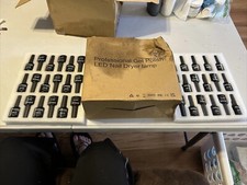 Jodsone Prof Gel Polish Led Nail Dryer Lamp  35 Colors Of Polish Box Damage