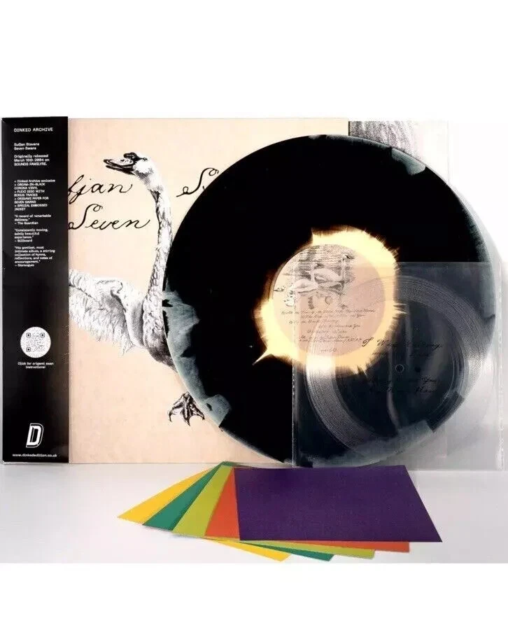 SUFJAN STEVENS Seven Swans 20th Anniversary Vinyl LP Ltd DINKED - Image 3 of 3