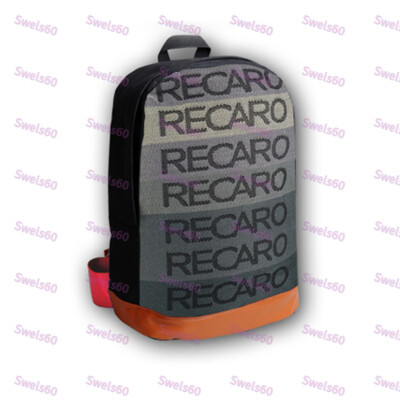 BACKPACK RACING RED SHOULDER STRAPS JDM BRIDE RECARO RACING + FREE KEYCHAIN NEW