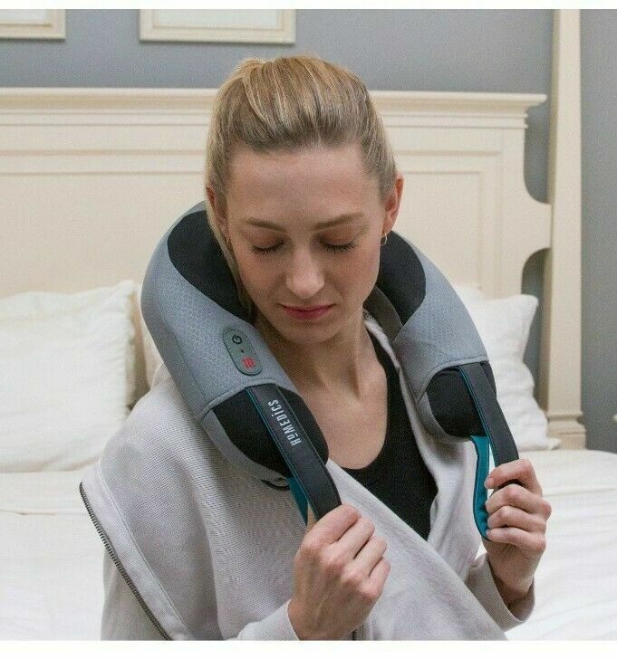 Homedics Shiatsu Vibrating Neck Massager w/Soothing Heat | eBay