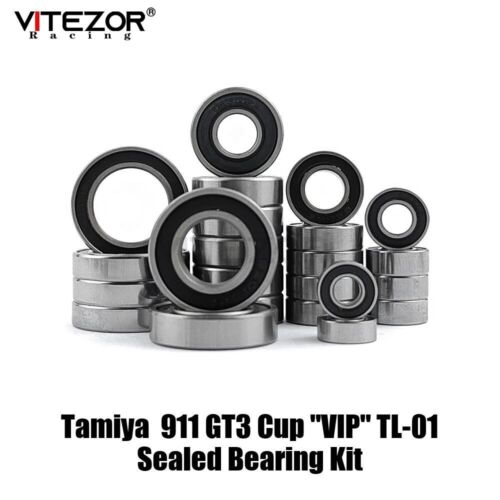 For Tamiya  911 GT3 Cup "VIP" TL-01 Sealed Bearing Kit - Afbeelding 1 van 5