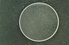 FLAT ROUND MINERAL GLASS WRISTWATCH CRYSTAL 1.0MM THICK FROM 14.1MM TO 19.9MM