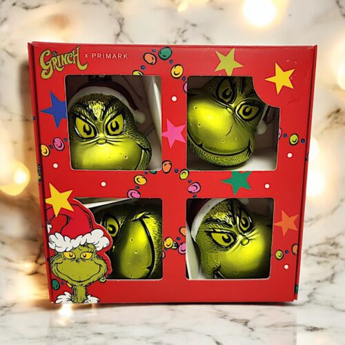 The Grinch Christmas Tree Decoration Set Dr. Seuss Baubles Festive Hanging decor - Picture 3 of 21