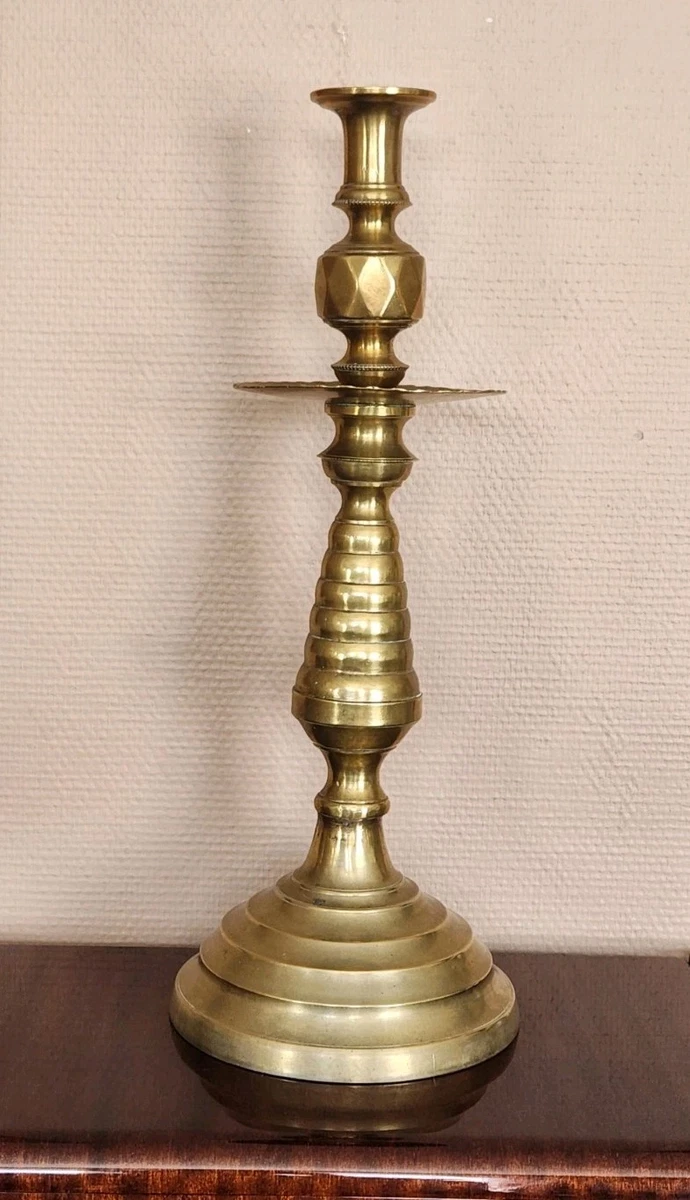 Bougeoir En Bronze 16/17 ème Haute époque