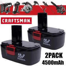 2Pack For Craftsman 19.2 Volt C3 DieHard Battery 130279005 11376 130279003 11375