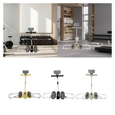 Ski Machine Sturdy with Phone Holder Strength Training Hip and Leg Exerciser