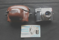 Voigtlander Vitomatic I Viewfinder Camera, 1950's, w/ Case, manual, Untested