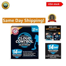 Cloud Control Platinum Clumping Cat Litter 37 lbs   Ultimate Odor Control