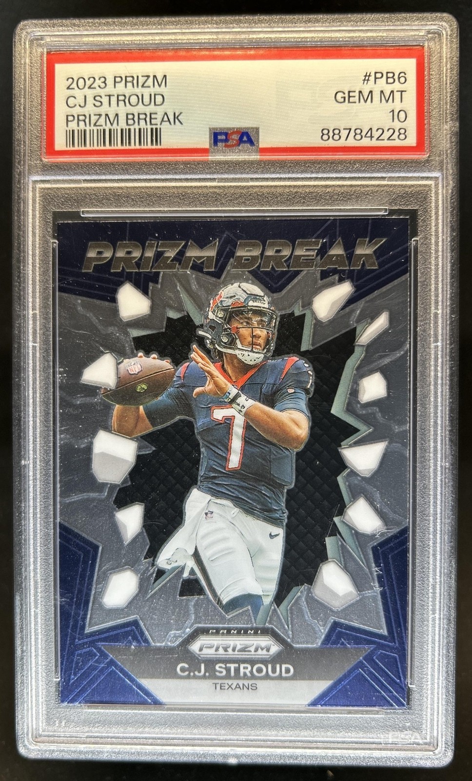 CJ Stroud Panini Prizm Break #PB6 Base