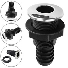 Nylon Construction Thru Hull Fitting Ensuring Long Lasting Performance