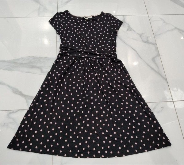 Women Boden Dress Black Viscose 36 / S / 44 #8EGK