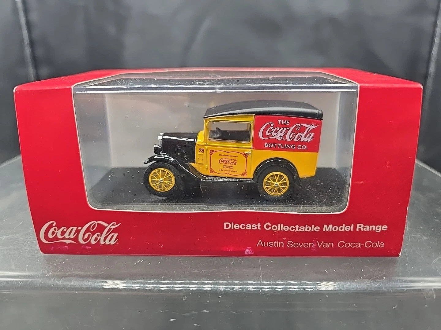 VANS BNIB OO GAUGE OXFORD 1:76 76ASV006CC Coca Cola Austin Seven Van