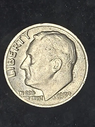 1972 P Roosevelt Dime Circulated