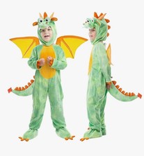Toddler Dragon Costume with Wings Halloween dress up 3t