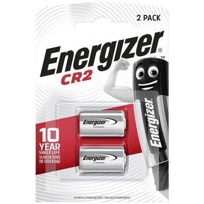 2er Multipack Energizer E300783805 Fotobatterie CR2 Lithium 800 mAh 3 V 2 St.