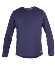 Wrangler Workwear Performance Base Layer Top 2XL (50-52)  Shirt Navy Blue NWT