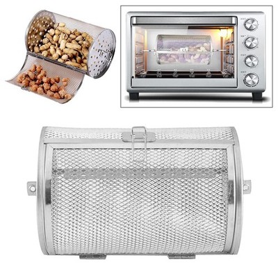Edelstahl-geröstete grill röster trommel ofen korb backen für