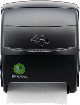 Ecologic Integra Recycled Plastic Level Paper Towel Dispenser, Universal Roll Ca
