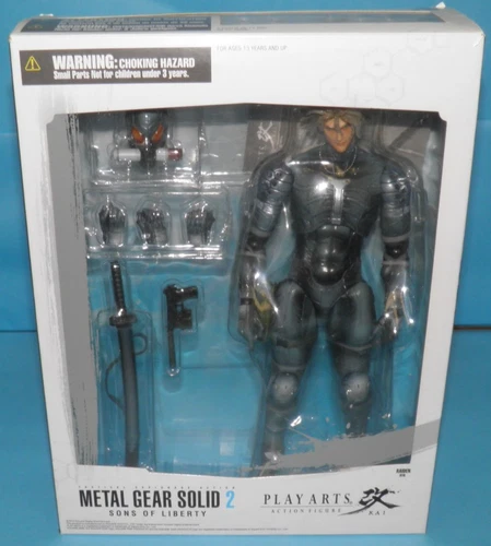 Square Enix Play Arts Kai Metal Gear Solid 2 Raiden Sons of Liberty Figure