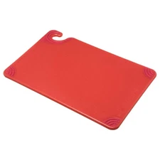SAN JAMAR  Cutting Board,12x18 in,Red 6AZW6