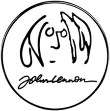 ◆The Beatles ◆BEATLES ◆John Lennon ◆Round Pin Badge ◆Size (approx.) diameter: 3c