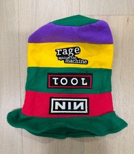 Vintage 90s Felt Hat - Rage Against The Machine, Tool & NIN - VERY RARE