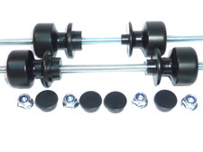 BMW F900R 2020-2025 CRASH MUSHROOMS FRONT + REAR AXLE PROTECTION PUCKS KNOBS