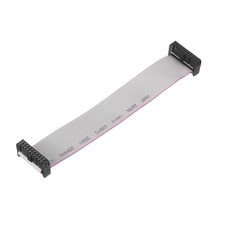 MECCANIXITY 1 Pcs IDC Connector Flat Ribbon Cable, 20 Pins 2.54mm Pitch 15cm ...
