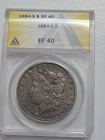 1884-S XF40 Morgan Silver Dollar ANACS