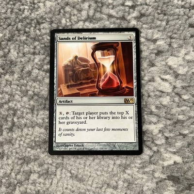Sands Of Delirium MTG Core Set 2015 Magic The Gathering LP Rare PRINT ERROR