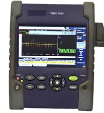 Viavi JDSU T-BERD 2000 with 4126 LA Module SM OTDR Test Set w/ OPM & VFL