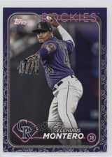 2024 Topps Series 1 Team Color Border Elehuris Montero #341 0e3u