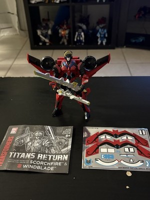 Transformers Titans Return Windblade & Scorhfire 