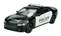 Welly 2016 Dodge Charger Pursuit 1:24 Die Cast Metal Neu Im Kasten 18CM