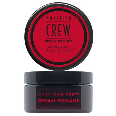 AMERICAN CREW   Cream Pomade, 85 G, Haarpomade Für Männer, Haarprodukt Mit Leich