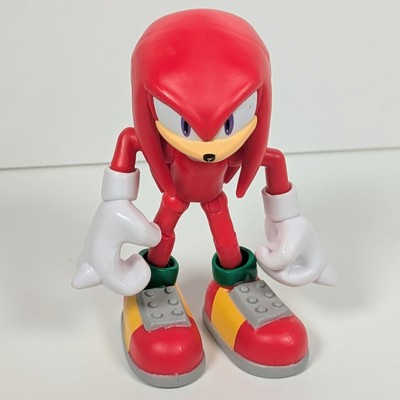 Knuckles Sonic The Hedgehog Jakks Poseable Jointed Actionfigur SEGA 4''