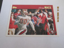JERRY RICE 49ERS 1997 TOPPS  BASE CARD  #300