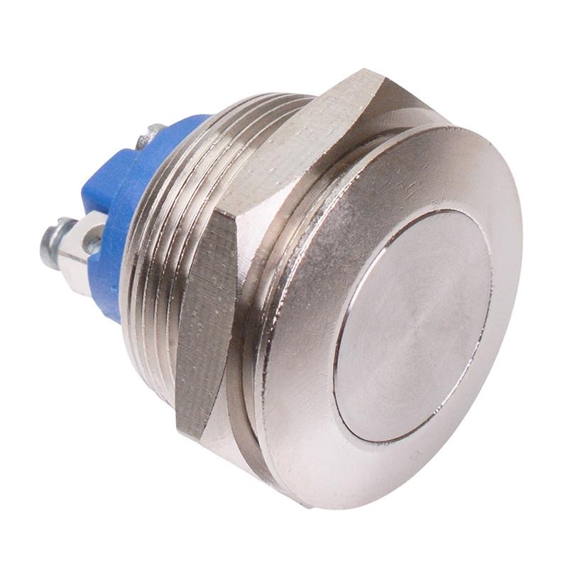 AV031003C910 APEM Momentary 22mm Push Button Vandal Switch SPST 2A 48VDC