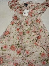 Forever 21 Women’s Mini Len Cream/multi Size L