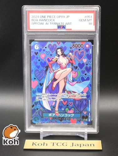 PSA10 Boa Hancock OP07-051 SP Emperors in the New World Japanese ONE PIECE Card