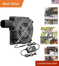 Versatile 12V Blower Fan for Inflatables, BBQ  DIY - High Airflow Efficiency