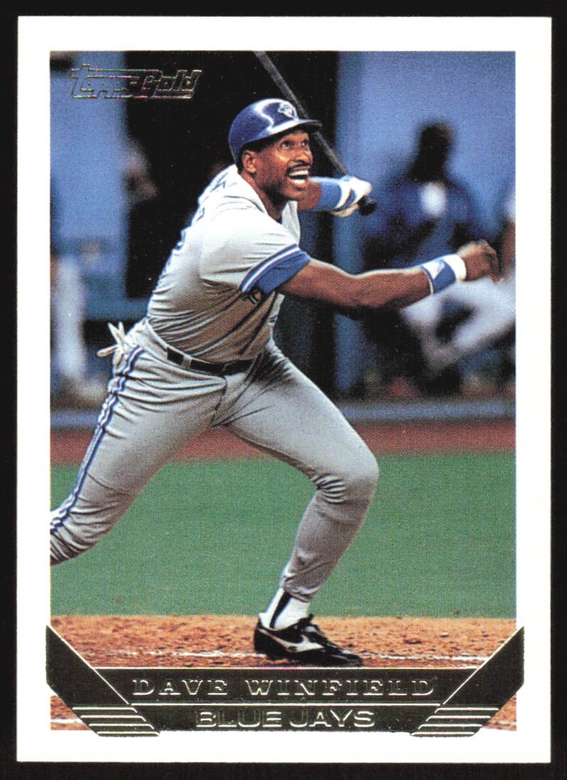 1993 Topps Gold Dave Winfield #131 Toronto Blue Jays