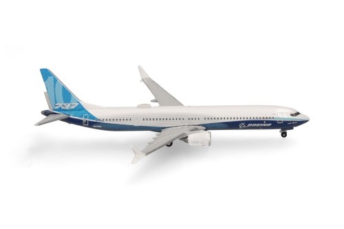 Herpa Wings Boeing 737-MAX10 House Color N27751 1:500 Modellflugzeug-image