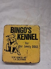 Blechdose Dose - Tierbedarf Hund - Mittel gegen Flöhe - Bingos Kennel