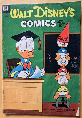 Walt Disney's Comics and Stories #150 VG- (3.5) Dell Comics 3/53