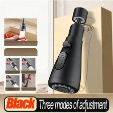 360 Rotate Kitchen Faucet Extender Aerator 3-Mode Splash Filter Bubbler Nozzle