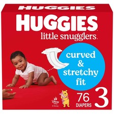Huggies Little Snugglers Diapers - Size 3 - 76ct 0.23 per diaper