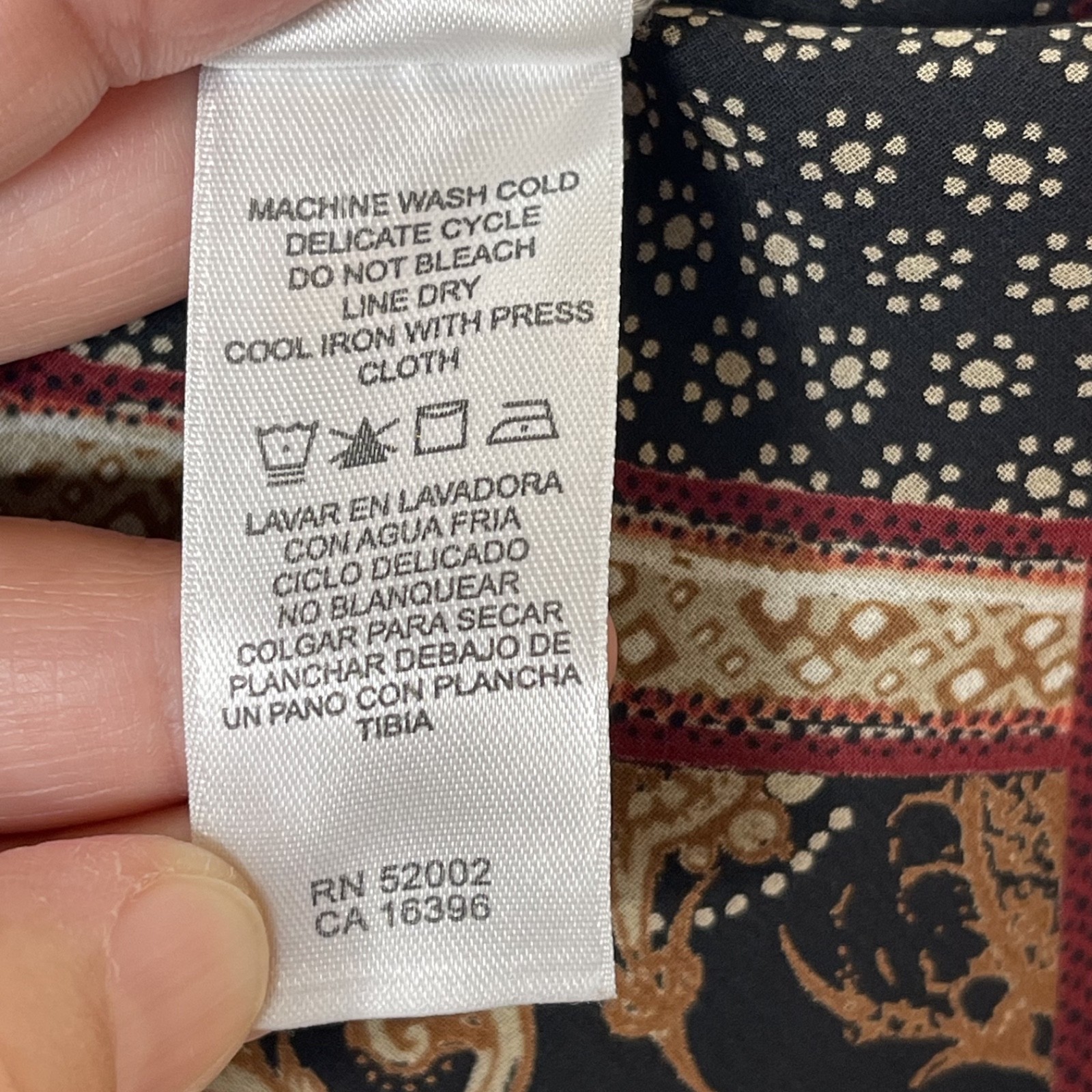 Emma James Patchwork Maxi Skirt Handkerchief Hem … - image 13